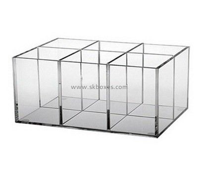 Fashion design acrylic container with dividers BSC-002