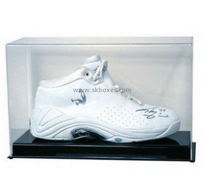Factory custom design clear acrylic shoe box BSB-007