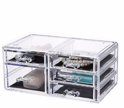 Customized acrylic box storage makeup case box makeup box sale BMB-114
