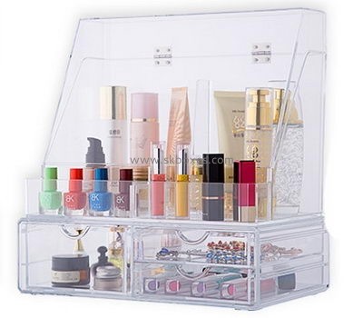 Clear acrylic boxes wholesale cosmetic makeup box BMB-132