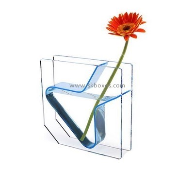 Customize acrylic clear vase BDC-1603