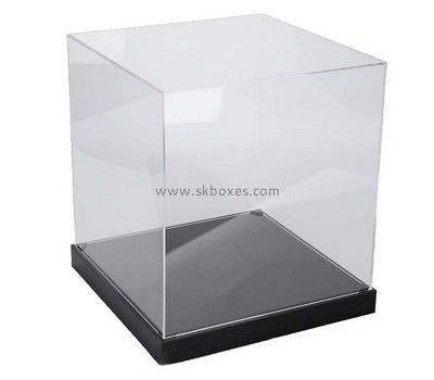 Customize acrylic retail display case with storage BDC-1741