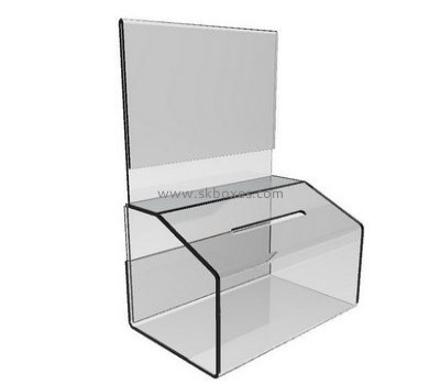 Customize acrylic suggestion boxes BBS-598