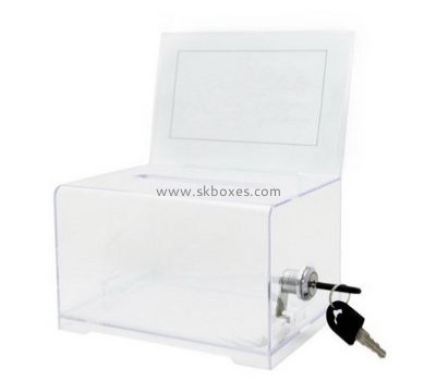 Lucite clear suggestion box BBS-651