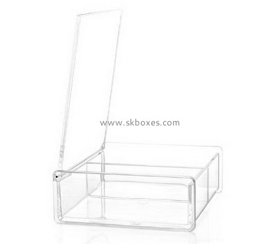 Factory wholesale acrylic plexiglass acrylic rectangle box BSC-015