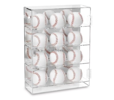 Custom clear acrylic baseball display case BDC-1929