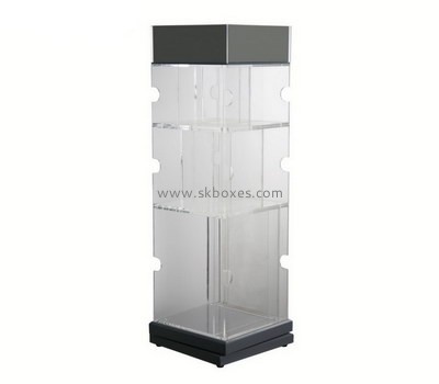 Custom 3 tiers square acrylic display cabinet BDC-2060