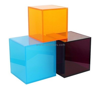 Custom square color acrylic boxes BDC-2131