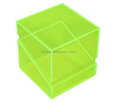 Custom green acrylic shoes box BDC-2197