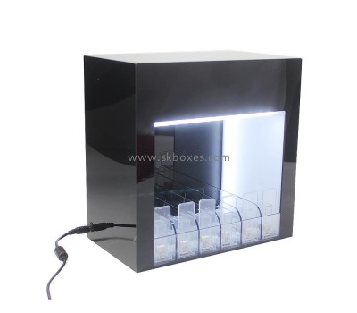 Customized acrylic lighted curio cabinet BLD-010