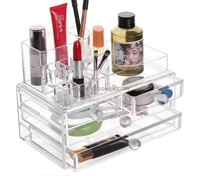 Hot selling acrylic makeup storage box acrylic makeup box cosmetic storage box BMB-018