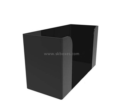 Plexiglass box supplier custom acrylic countertop paper towel dispenser holder box BTB-220