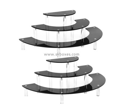 Perspex item manufacturer custom plexiglass 3 tier cupcake stand BFD-043