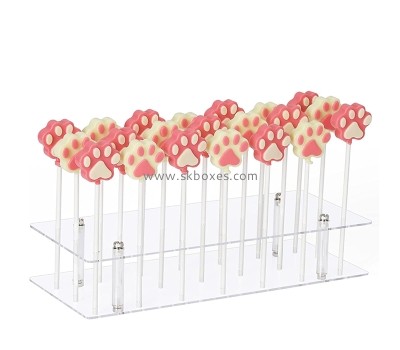 Lucite products supplier custom acrylic lollipop display stand BFD-046
