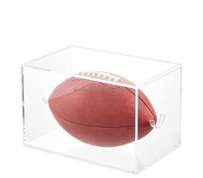 Perspex box supplier custom acrylic dustproof football showcase BDC-2383