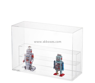 Lucite box manufacturer custom acrylic dustproof toys display cabinet BDC-2384
