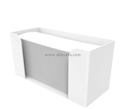 Acrylic display supplier custom plexiglass folded paper towel holder BTB-239