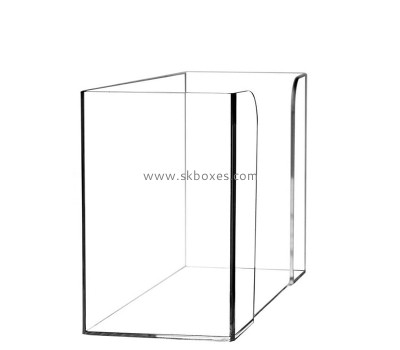 Acrylic display manufacturer custom plexiglass countertop paper towel dispenser BTB-238