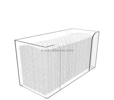 Custom acrylic countertop paper towel dispenser BTB-247