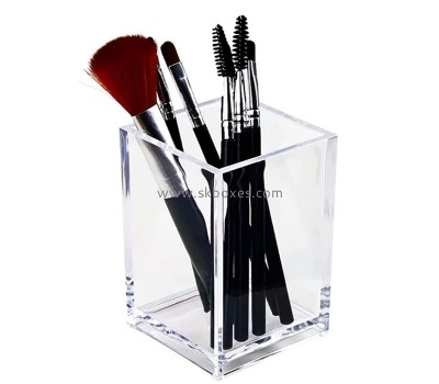 Custom acrylic makeup brushes holder cup BMB-236
