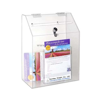 Custom acrylic cards collection box BBS-801