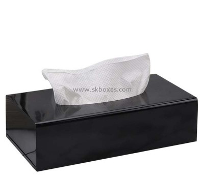 Custom wholesale acrylic tissue paper box BTB-263