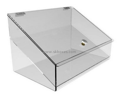 Wholesale acrylic plastic storage box with lid BFD-014