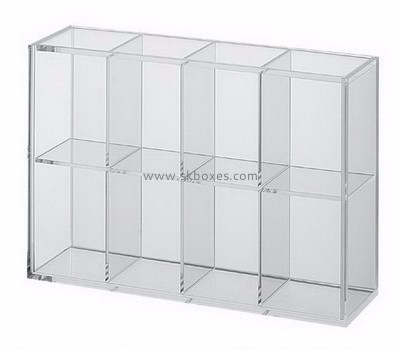 Factory wholesale acrylic display box with dividers BDC-016