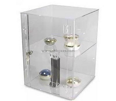 Custom design acrylic cosmetic display case for counter display BDC-020