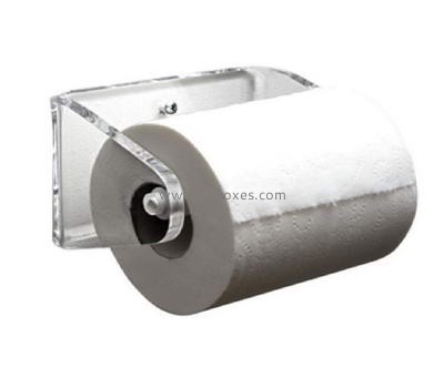 Factory wholesale wall mounted tissue box holder tissue paper holder acrylic holder BTB-026