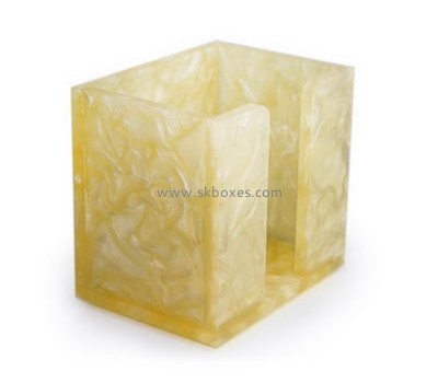 Fashion acrylic tissue box wholesale plexiglass storage box plastic box custom size BTB-079