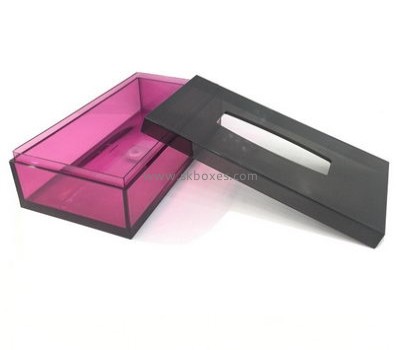 Hot selling clear plastic box acrylic tissue box plexiglass box BTB-110