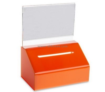 Customized acrylic ballot box voting ballot box election ballot box BBS-022