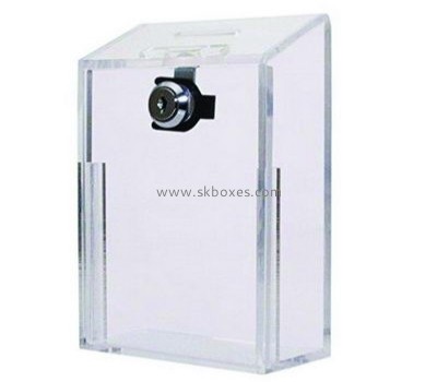 China acrylic box manufacturer hot selling large acrylic ballot box anonymous suggestion box BBS-045