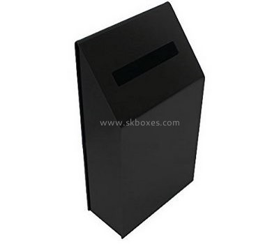 Supplying suggestion box acrylic black ballot box antique ballot box BBS-079