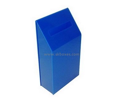Factory direct sale acrylic ballot box voting acrylic suggestion boxes plastic ballot box BBS-085