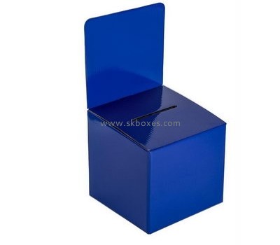 China acrylic ballot box suppliers custom design election ballot box voting ballot box BBS-122