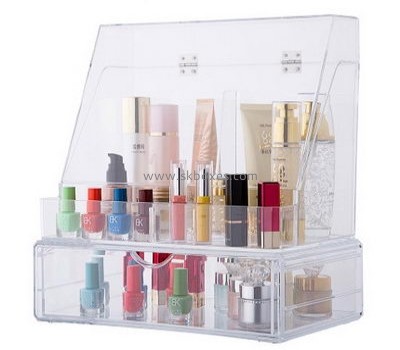 Custom plexiglass display box small makeup case cheap makeup boxes BMB-070