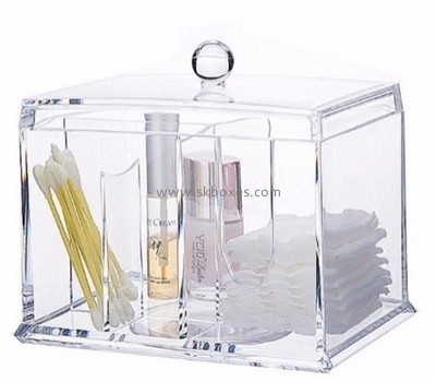 Customized clear acrylic display case professional beauty cases best makeup boxes BMB-079
