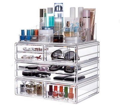 Acrylic display cases wholesale makeup case box makeup organizer case professional BMB-084