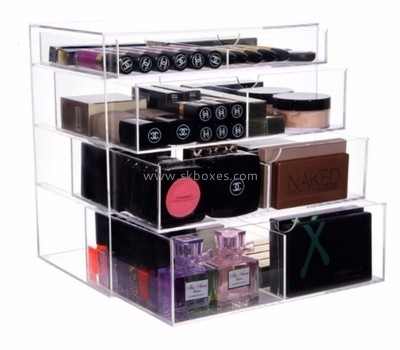 Custom plexiglass display case free makeup box beauty cases for sale BMB-100 