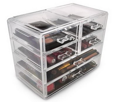 Custom large acrylic professional makeup box case containers organiser BMB-160