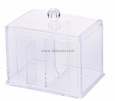 Acrylic box manufacturer customize clear small acrylic containers box with lid BDC-124