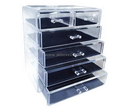 Acrylic box manufacturer customize clear acrylic drawer box containers BDC-183