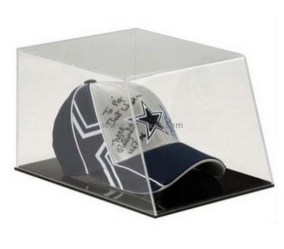 Acrylic box factory customize clear acrylic hat display cases BDC-188