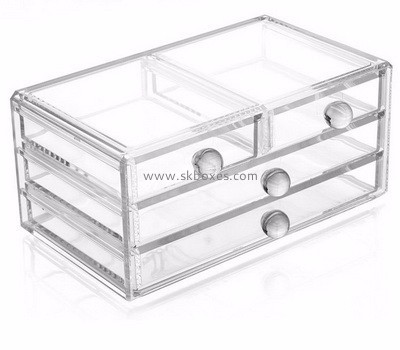 Acrylic box manufacturer customized acrylic storage box drawer organizer cases BDC-246