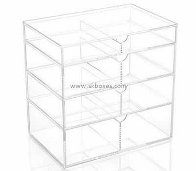 Drawer box manufacturers customized lucite containers box drawer storage BDC-247