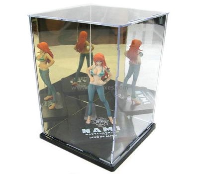Acrylic box factory customized plexi doll display case BDC-338