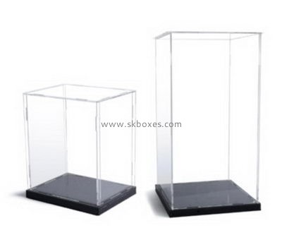 Acrylic box manufacturer customized lucite toy display case BDC-374