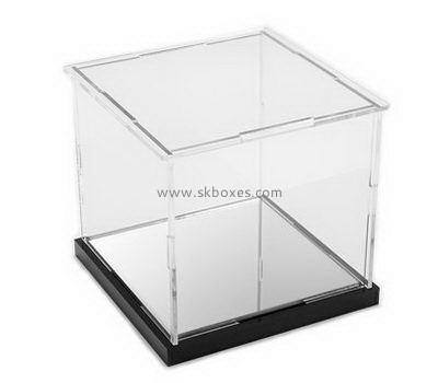 Perspex box manufacturers customized acrylic plastic 5 sided showcase box BDC-471